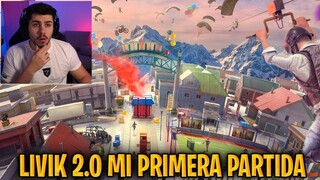 ¡MI PRIMERA PARTIDA EN LIVIK 2.0 PUBG MOBILE! ¡NUEVA ACTUALIZACION!