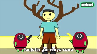 Squid Game kalau Bonekanya diganti jadi Boneka Cowo Indo