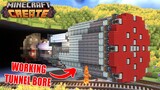 I Built A Working TUNNEL BORE In Minecraft Create Mod