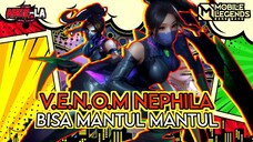 MAKE SKIN INI AUTO GACOR NGAK SIH⁉️MARKSMAN UNDERRATED - HANABI VENOM NEPHILA MOBILE LEGENDS