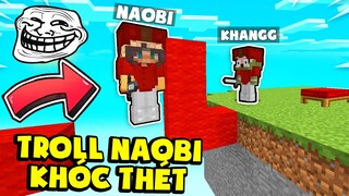 KHANGG BEDWAR TROLL NAOBI BEE TEAM BẰNG TNT JUMP VÀ FIREBALL VÀ CÁI KẾT GẶP HACKER MINECRAFT