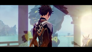 So I put Ganyu's theme over Zhongli's Trailer...