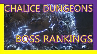 BLOODBORNE Chalice Dungeon BOSSES Ranked from WORST to BEST!