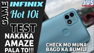 Infinix Hot 10i Game Test - Affordable Gaming Phone? | Filipino |