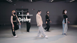 CLC Zhang Chengyan participated in 1million dance studio dance TLC - No Scrubs
