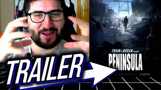 TRAIN TO BUSAN 2 TRAILER REACCION español 💀 Peninsula TRAILER OFICIAL español 👍 #TrainToBusan2