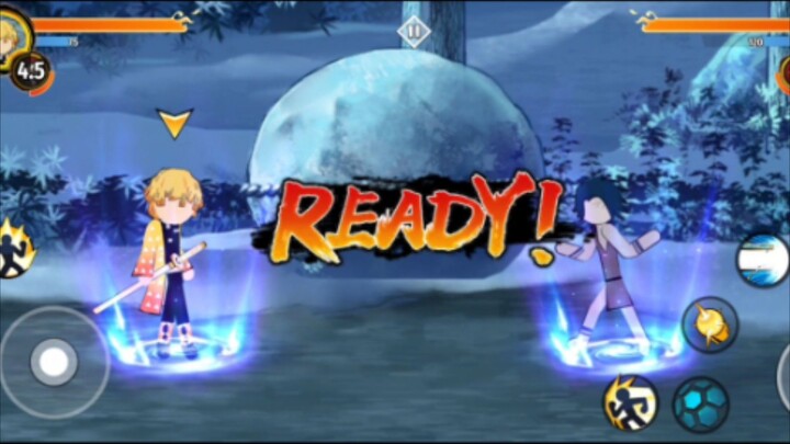 Jurus Petir Zenitsu di Game Stickman!? Kok Mirip Aslinya?!"