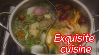 Exquisite cuisine