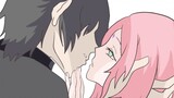 Surat Tulisan Tangan Naruto/Sakura】Ciuman Ledakan Uchiha dan Istrinya