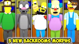 [UPDATE] How to get ALL 5 NEW BACKROOMS MORPHS in Backrooms Morphs | Roblox