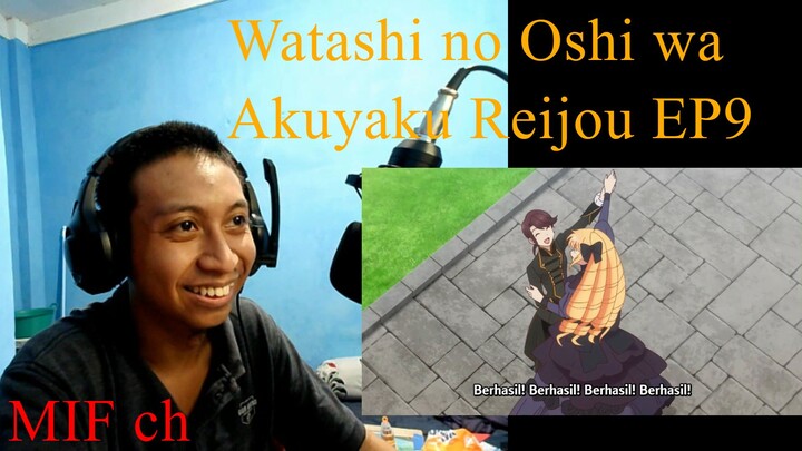 [ID Blind Reaction] Watashi no Oshi wa Akuyaku Reijou EP9 - Kemenangan Rei