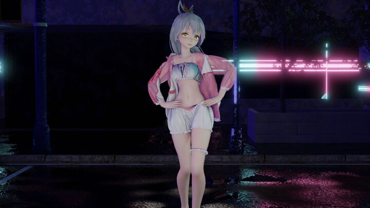 [Luo Tianyi/MMD Fabric] Phong cách Cyberpunk tệ nhất