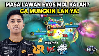 TERNYATA MELAWAN TIM MDL PUN RRQ MENGALAMI TEKANAN BATIN! RRQ VS EVOS ICON! H3RO TURNAMENT!