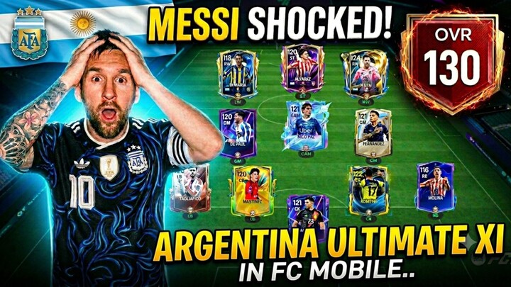 Vamos🇦🇷 Full ARG team in Fc Mobile.