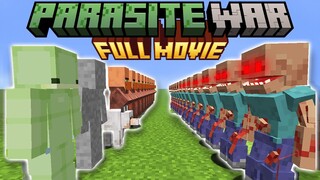 Minecraft แต่ฉันสู้กับ PARASITE WAR [หนังเต็ม]