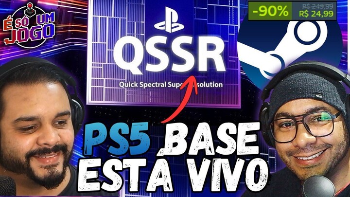 PS5 Base GANHA UPSCALING com IA! Jogo 171 é ADIADO e Promoção de Outono da Steam ESTÁ INSANA!