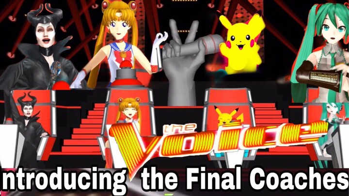 The Voice Anime Edition ( Final coaches) Anime funny dub