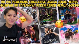 PEMENANG LOMBA JEDAG JEDUG ANDRA & NAYYA! REAKSI GUA GILA INI GA NGOTAK KERENNYA😭