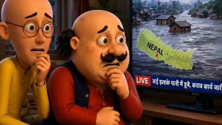 “मदद के लिए पहुँचे मोतू-पतलू ❤️”“लेकिन सामने थी बड़ी मुसीबत…”