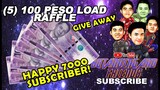 5 100 PESO LOAD GIVE AWAY | GREET Me Baby One More Time