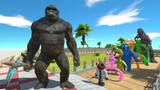 King Kong OASIS DEATH RUN - Animal Revolt Battle Simulator
