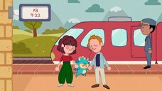 5.  Babo the Dragon.  THE TRAIN / EL TREN   (English / inglés)