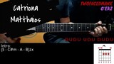 Catriona - Matthaios (Guitar Cover With Lyrics & Chords)