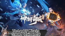 The Land Of Miracles Season 1 ( Episode 15 ) SUB INDO