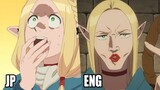 Delicious In Dungeon JP vs ENGLISH DUB COMPARISON | EPISODE #18