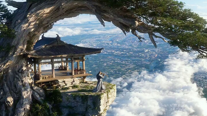 Mây ngàn ẩn cung tiên, đời phù du một giấc mộng du