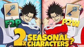 CAN YOU GET 2 FREE SEAON CHARACTERS ON GLOBAL ? (Myth Busting) - Black Clover Mobile