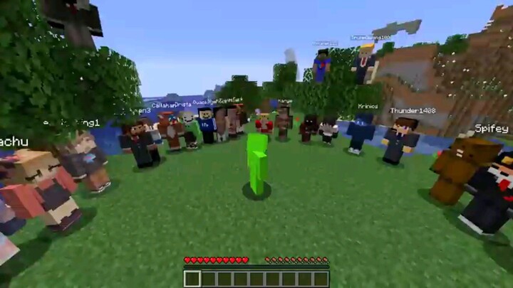 Speedruner VS 100 Hunters - Minecraft Manhunt