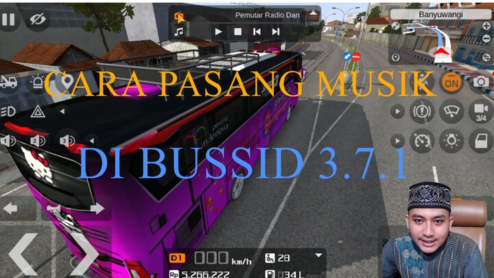 CARA PASANG MUSIK DI BUSSID #bstationtalenthunt5