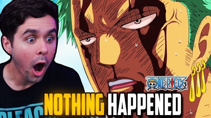 "NOTHING HAPPENED" One Piece Ep. 377,378 Live Reaction!