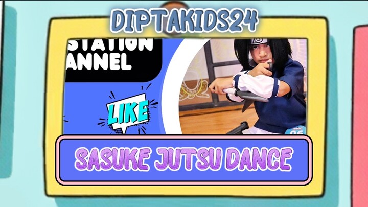 SASUKE JUTSU DANCE SILHOUETTE BY DIPTAKIDS24