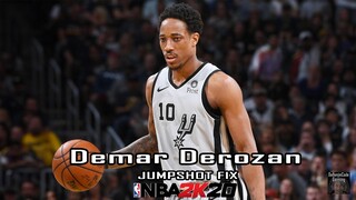 Demar Derozan Jumpshot Fix NBA 2K20