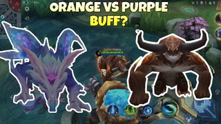 Orange VS Purple Buff Mobile Legends What if?