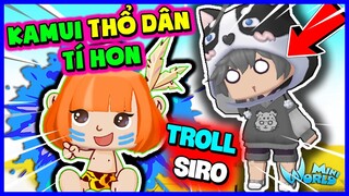 NOOB KAMUI BIẾN THÀNH THỔ DÂN TÍ HON THỬ LÒNG SIRO*THỬ THÁCH 1 NGÀY TROLL HERO TEAM TRONG MINI WORLD