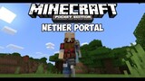 Cara Membuat Nether Portal 6x10,6x6,6x14 Di Minecraft PE