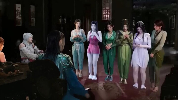 Han Li: Whoever has more spirit stones will stay in his house tonight!