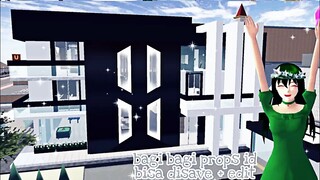 "BAGI ID SAVE+REVIEW" AOI HOUSE MEWAH MINIMALIST (HOUSE BY REQUEST) 🍭🍭 || SAKURA SCHOOL SIMULATOR