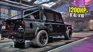 Need for Speed Heat Gameplay - 1200HP+ LAND ROVER DEFENDER 110 Customization | Max Build