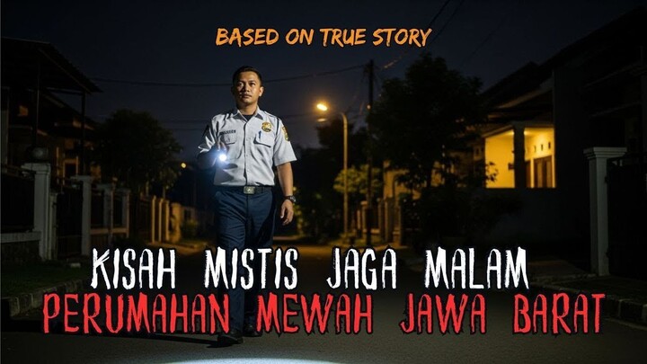 MERINDING BENER JAGA MALAM DI PERUMAHAN INI! KISAH ARI JAGA MALAM DEKAT POS RONDA KAMPUNG