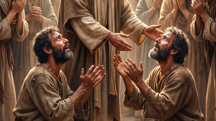 JESUS CURA DOIS CEGOS DE JERICÓ | O MILAGRE QUE TRANSFORMOU DUAS VIDAS