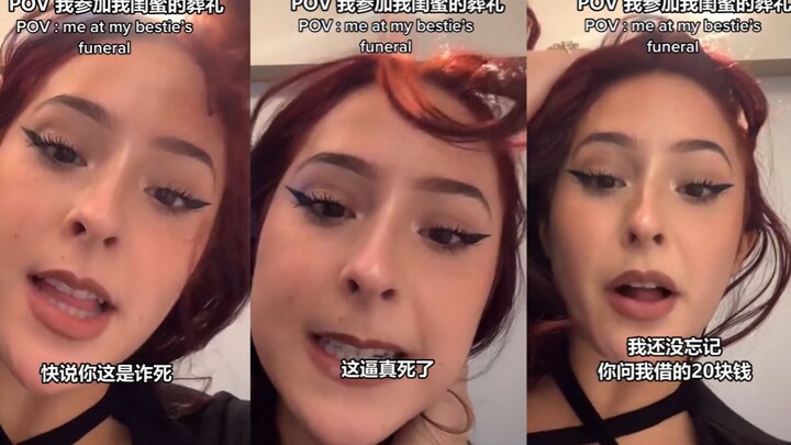 POV: Aku menghadiri pemakaman sahabat baikku