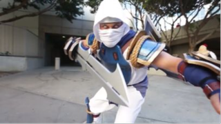 LEAGUE OF LEGENDS COSPLAY @ ANIME 2 #LOL