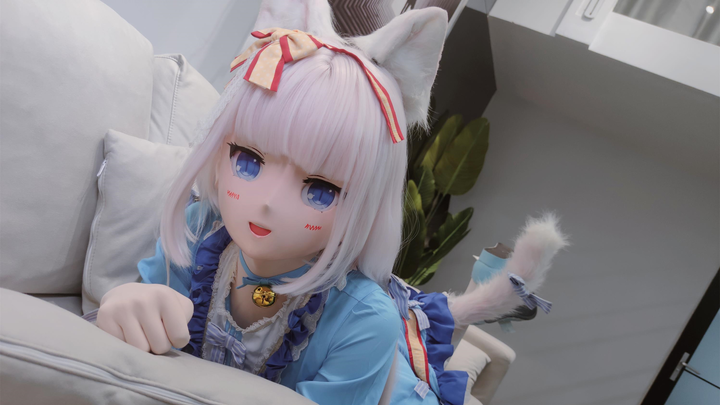 【Kigurumi】Xiangzilan-chan and the Gramophone ฅ(^•ω•^)ฅ