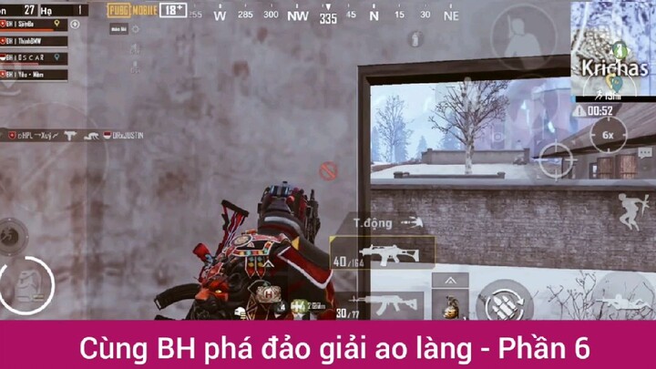 cùng ph phá đảo giải ao làng phần 6 #giaiphongmaohiembilibili