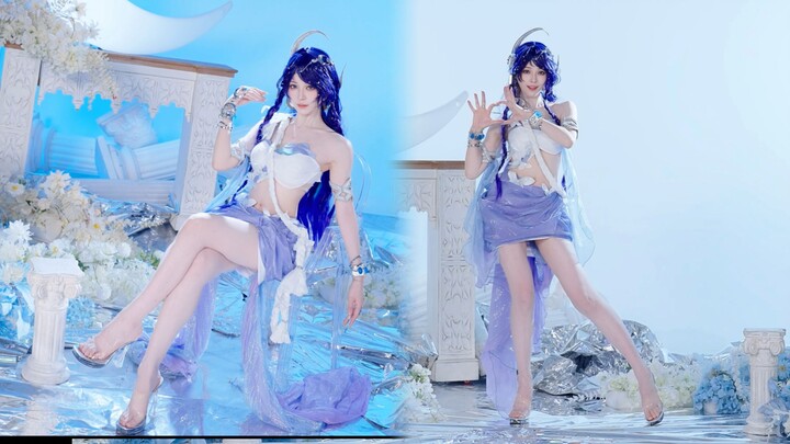 🌙 Indulge in the Illusion ~ | Haiyue Cosplay & Fan Dance to “Full Moon”