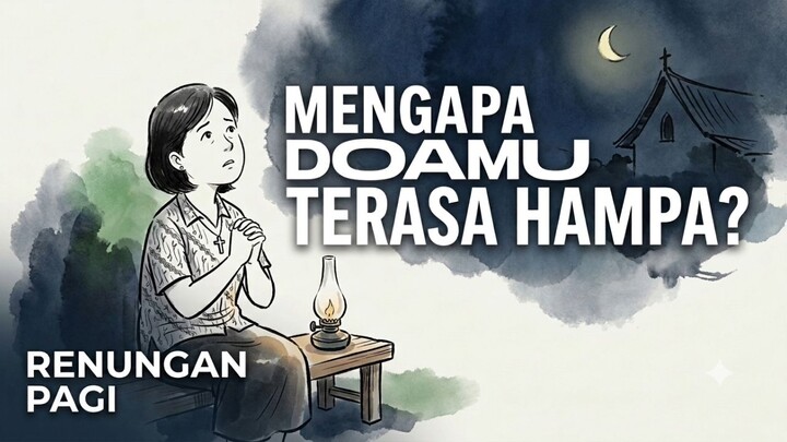 Renungan dan Doa Pagi : Mengapa Doamu Terasa Hampa ?